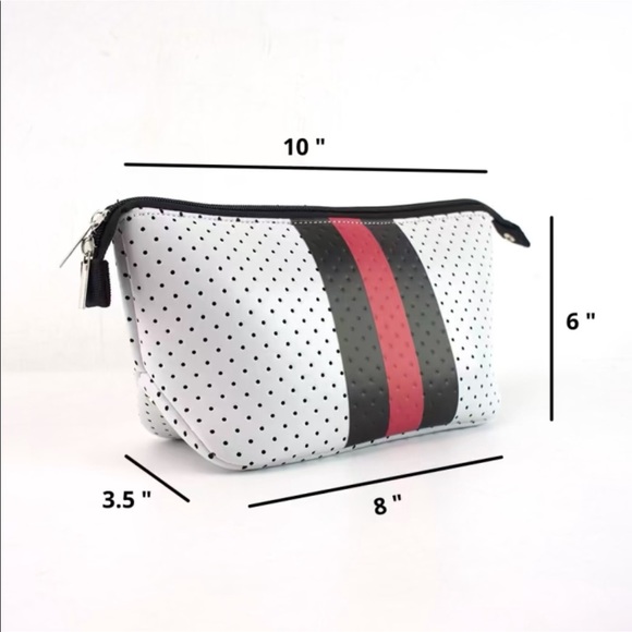 NWOT White Neoprene Everyday Bag - Picture 2 of 3